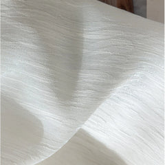 Shimmer Soft Glow Stripe Custom Sheer Curtain