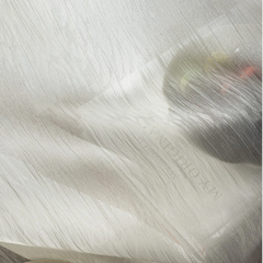 Shimmer Soft Glow Stripe Custom Sheer Curtain