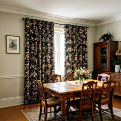 Black Vintage Floral