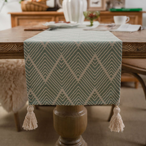 Avah Geometric Table Runner