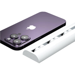 Sistema de Calha para Cortinas Sem Costura Barb Ultra-Fino em Forma de V