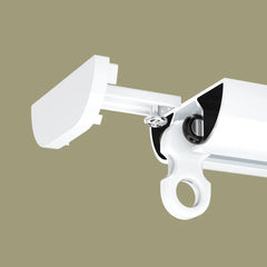 Sistema de Calha para Cortinas Sem Costura Barb Ultra-Fino em Forma de V