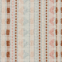 Coral Rust Stripes