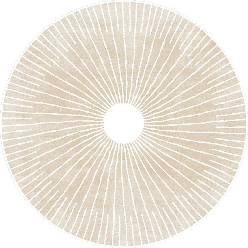 Beige Sunburst Ray