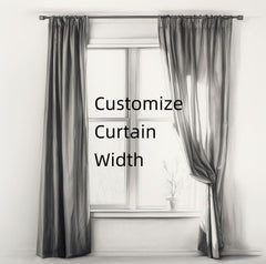 Single Curtain Panel Width (Inches)