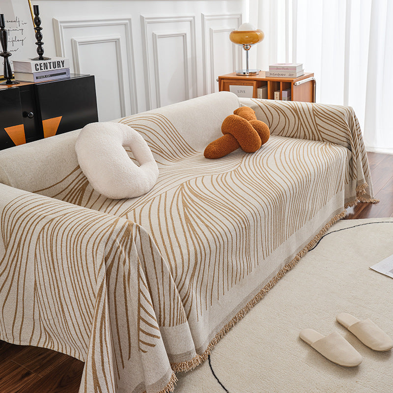 Housses de canapé géométriques