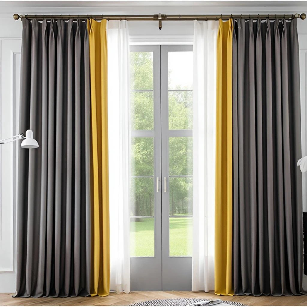 Grey/Yellow