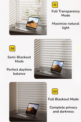 Jade Waterproof Dual Layer Light Filtering Zebra Shade