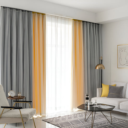 Grey/Yellow