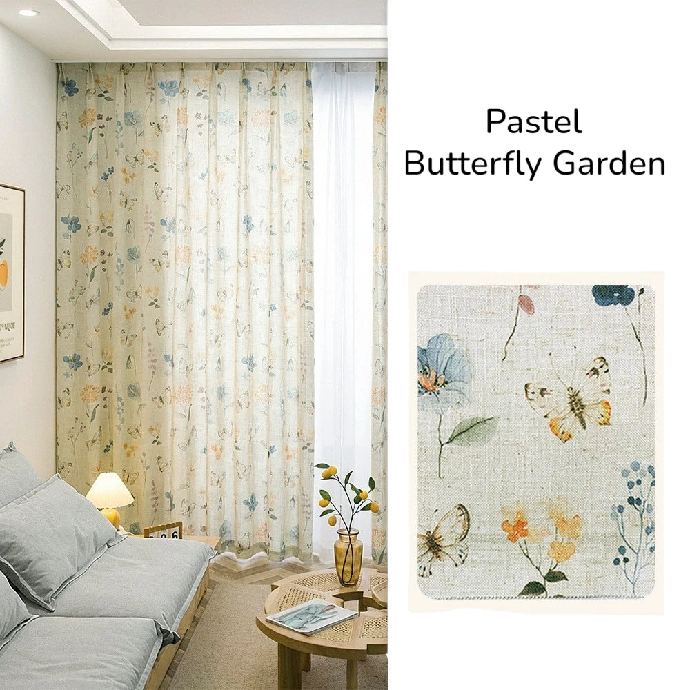 Pastel Butterfly Garden