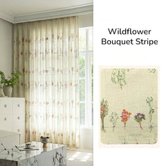 Wildflower Bouquet Stripe