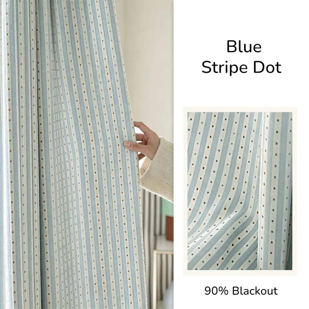 Blue Stripe Dot