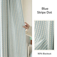 Blue Stripe Dot