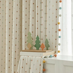 Dotted Line Star Stripe