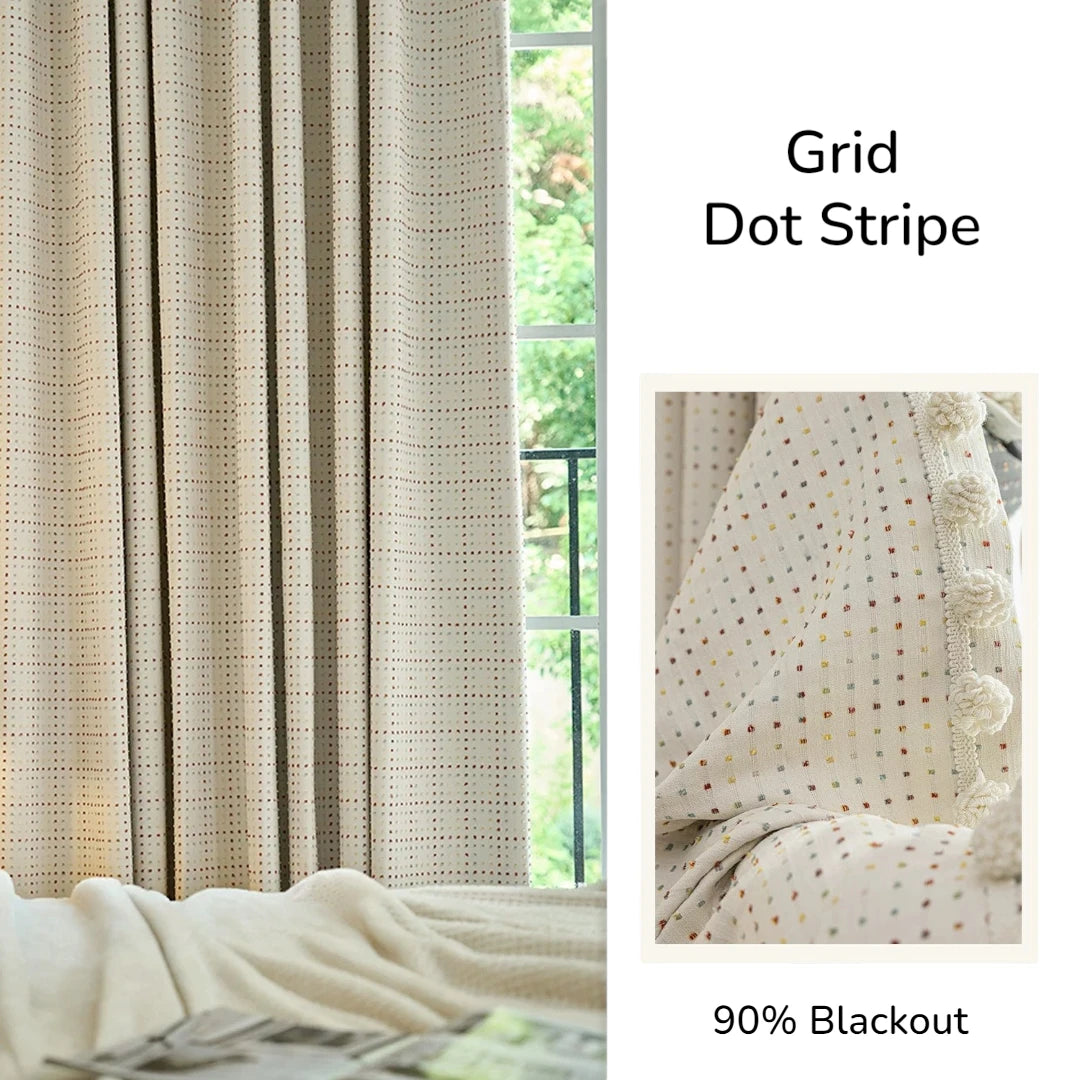 Grid Dot Stripe