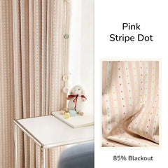 Pink Stripe Dot