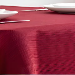 Katarina Red Solid Color Tablecloth