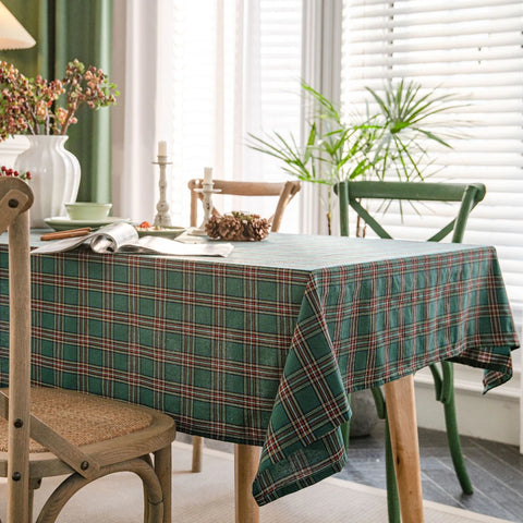 Teal Green Plaid