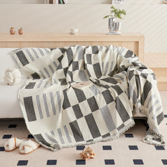 Kelsey Plaid Couch Sofa Cover Blanket