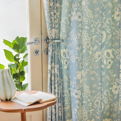 Mara French Garden Floral Custom Window Curtain