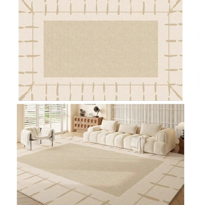 Cream Geometric Border