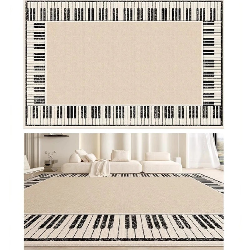 Cream Piano Border