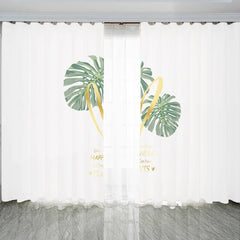 Cortinas Opacas para Quarto com Estampa Personalizada de Foto e Logótipo Melody