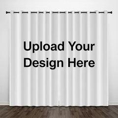 Cortinas Opacas para Quarto com Estampa Personalizada de Foto e Logótipo Melody