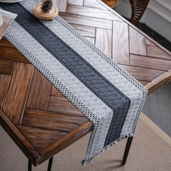 Miah Color Blocking Table Runner