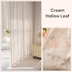 Cream Hollow Leaf