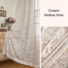 Cream Hollow Vine