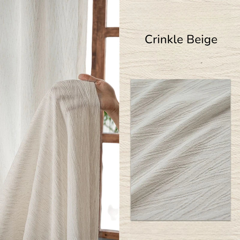 Crinkle Beige