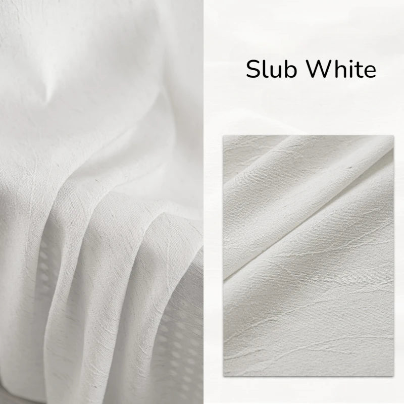 Slub White