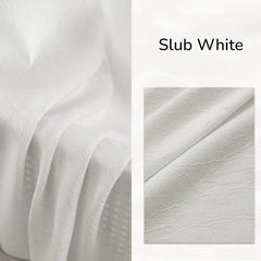 Slub White