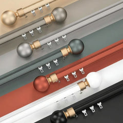 Taylor Heavy Duty Aluminum Wall-Mounted Curtain Track