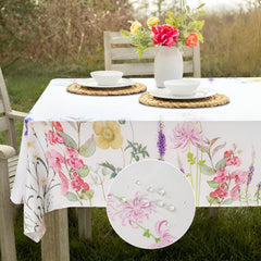 Zaria-Tischdecke mit Blumendruck 